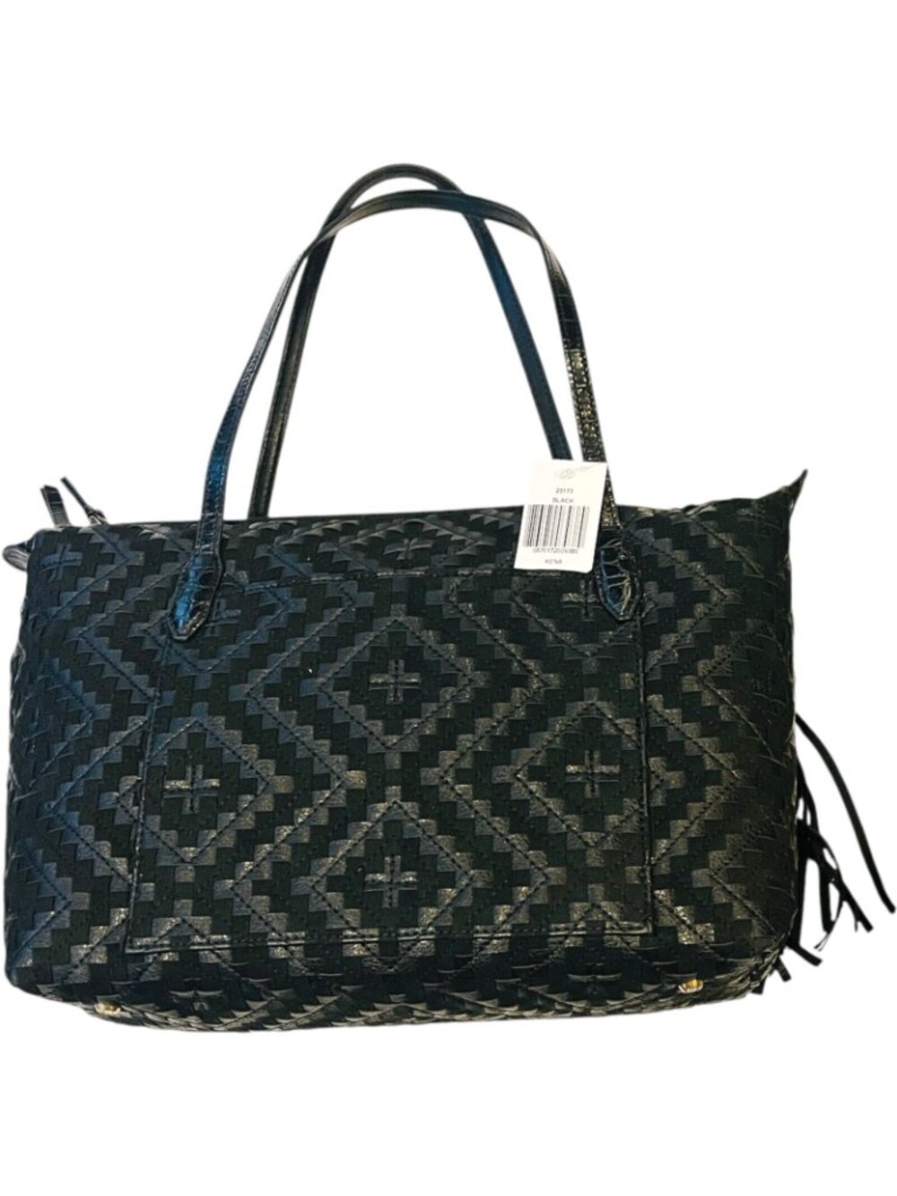 Eric Javits New York - Black Carry Purse - NEW with Tags - Picture 8 of 8